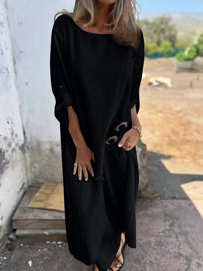 Women's Solid Color Casual Elegant Stylish Top And Pants Suit