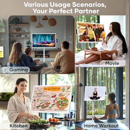 Wireless Cordless TV - Anywhere Touchscreen on Wheels